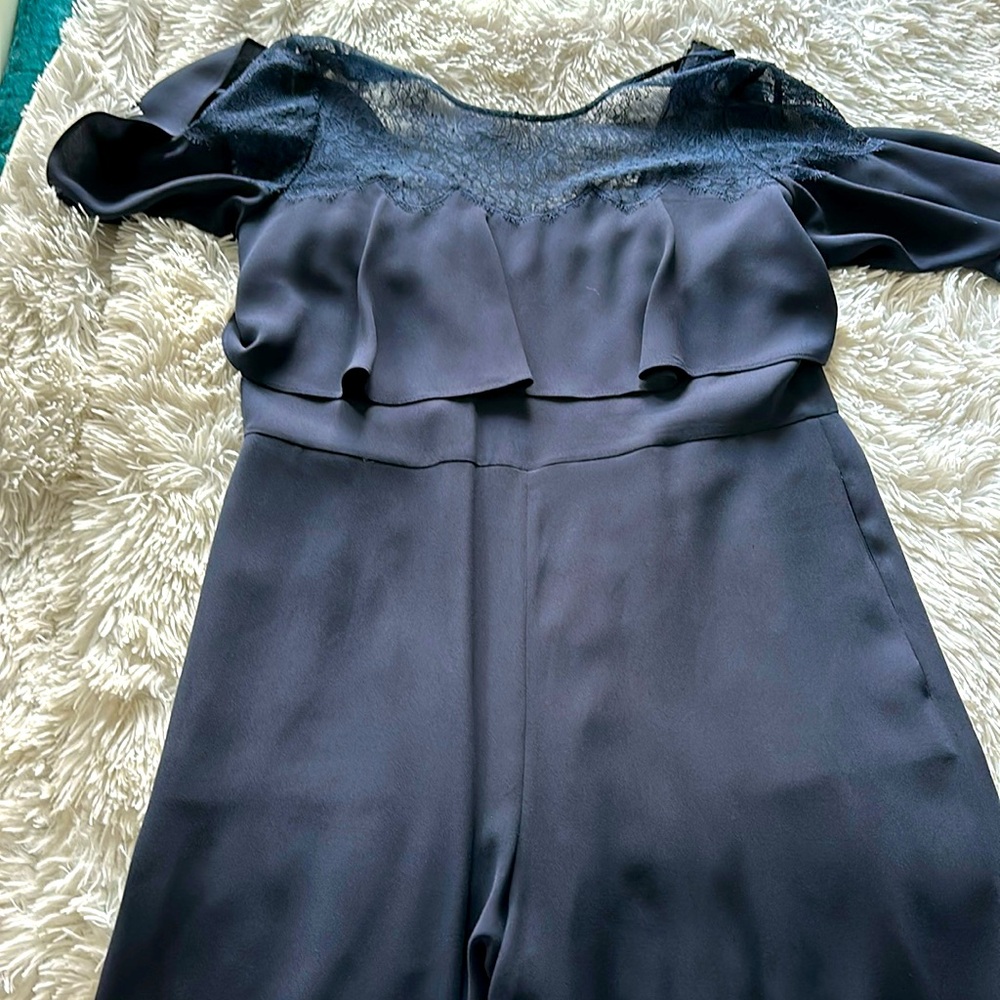 Dark blue jumpsuit